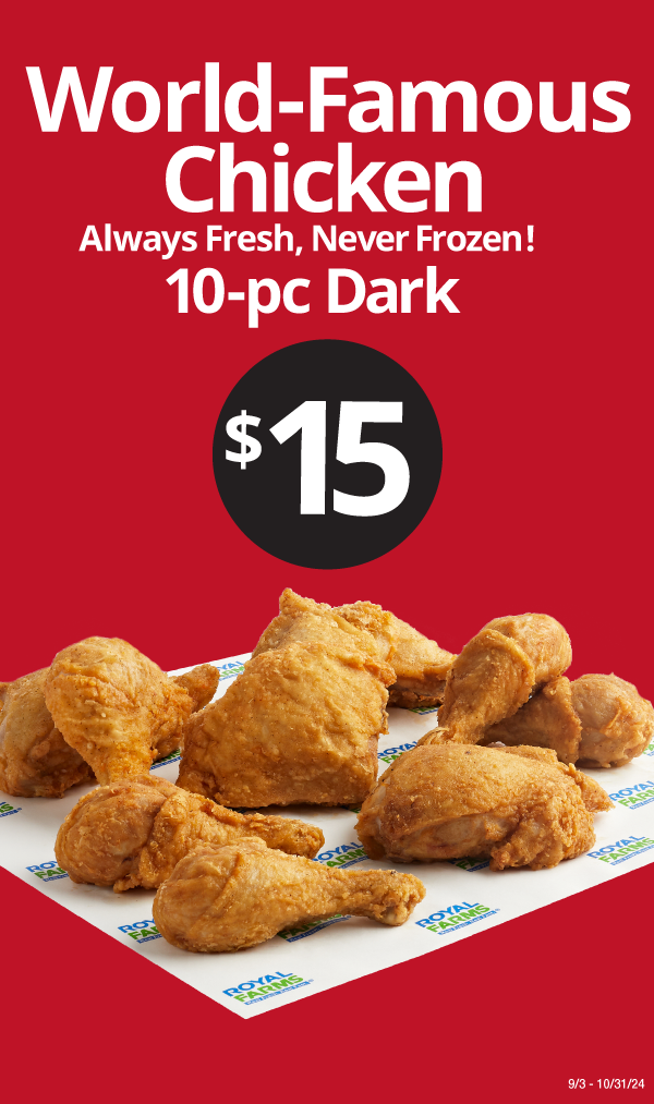 Royal Farms Promo World Famous Chicken