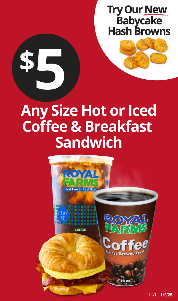 Royal Farms Promo – coffee