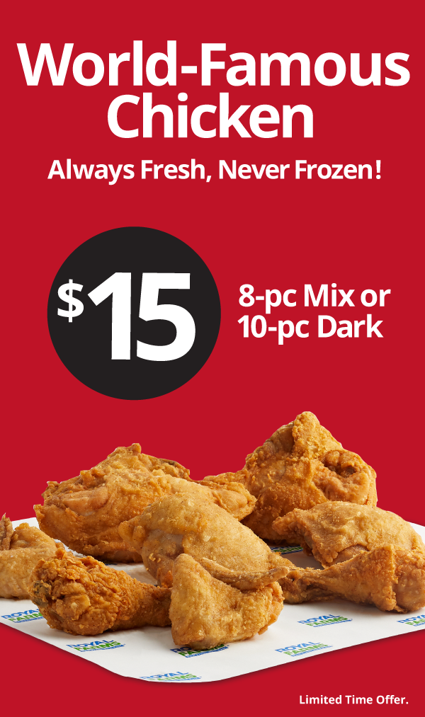 Royal Farms Promo Chicken