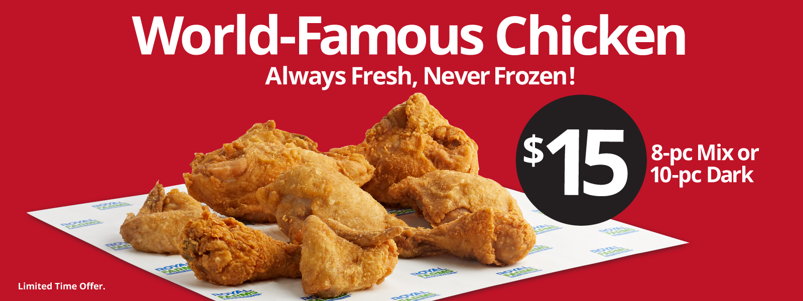 Royal Farms Promo  Chicken