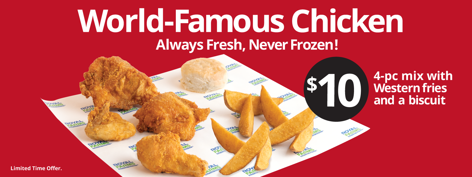 Royal Farms Promo World Famous Chicken